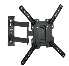 onn Full Motion TV Wall Mount for 19" to 50" TVs, UL Listed, swivel Â±45Â°, up to +5/-15Â°Tilting