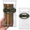 Polyethylene Cigar Bags 5 x 10; Clear Small Plastic Bags Zip Pack of 100; Small Zipper Bags Poly 5x10; Clear Plastic Zip Bags Small; Cigar Storage 2 M