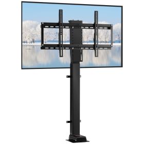 VEVOR Motorized TV Lift Stroke Length 39.4 Inches Motorized TV Mount Fit for 32-70 Inch TV Lift with Remote Control Height Adjustable 28.74-68.11 Inch