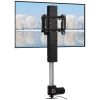 VEVOR Motorized TV Lift Stroke Length 20 Inches Motorized TV Mount Fit for 28-32 Inch TV Lift with Remote Control Height Adjustable 30.4-50 Inch