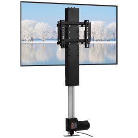 VEVOR Motorized TV Lift Stroke Length 20 Inches Motorized TV Mount Fit for 28-32 Inch TV Lift with Remote Control Height Adjustable 30.4-50 Inch