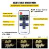VEVOR Better Together Neon Sign, 13" x 7" +18" x 8" Warm White LED lights Sign, Adjustable Brightness with Remote Control, Used for Home, Party