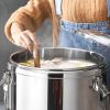 SOGA 35L Stainless Steel Insulated Stock Pot Hot & Cold Beverage Container