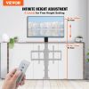 VEVOR Motorized TV Lift Stroke Length 39.4 Inches Motorized TV Mount Fit for 32-70 Inch TV Lift with Remote Control Height Adjustable 28.74-68.11 Inch
