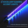 Addressable LED Strip with Magnetic Backing and Dimmable RGB 5050 Color Changing