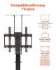 VEVOR Motorized TV Lift Stand, 132 lbs max Load Adjustable TV Lift Stand Mount Bracket, Vertical Electric TV Bracket with Remote Control