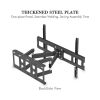 32-70 Inch Double Pendulum Large Base TV Stand Tmds-101 Bearing 50Kg/Vese600*400/Upper And Lower-10~ 10Â°