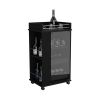 Lansing Bar Cart with Glass Door, Two-Side Shelves and Casters