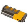 Portable Outdoor Smoking Use Torch Lighters Metal Butane Gas Refillable Cigar Lighter W/ Sharp Drill Useful Smoking Accessory