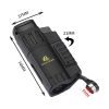 GALINER Metal Cigar Lighter Gas Butane Portable Windproof 4 Jet Torch Lighters Pocket Smoking Cigar Burner Isqueiro
