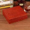 Charuto Cedar Wood Travel Humidor Puro Box Cigar Case W/ Hygrometer Humidifier Cigar Humidor Box For Cigars